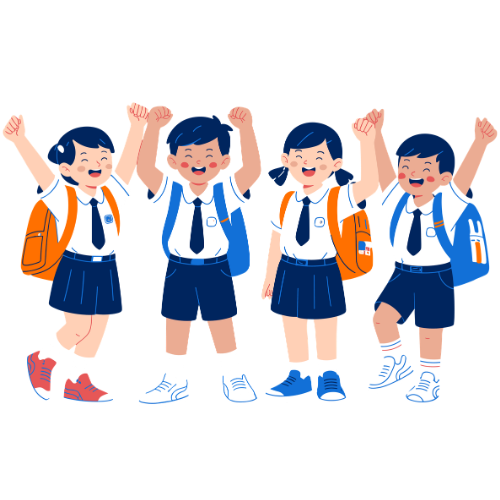 Éducation numérique avec élèves, enseignants et parents